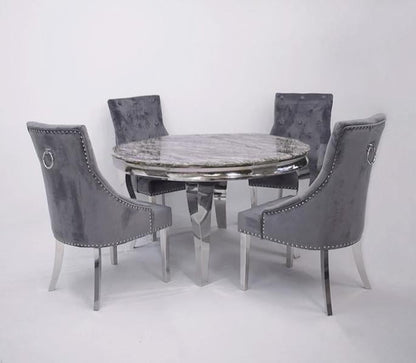 Round Luna Dining Set | Duke Chairs
