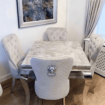Square Luna Dining Set | Mayfair Chairs