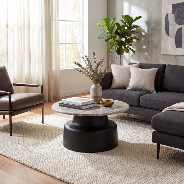 Aura Round Coffee Table