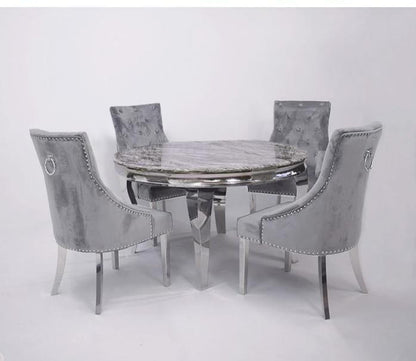 Round Luna Dining Set | Duke Chairs