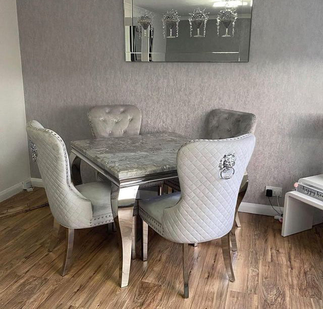 Square Luna Dining Set | Mayfair Chairs