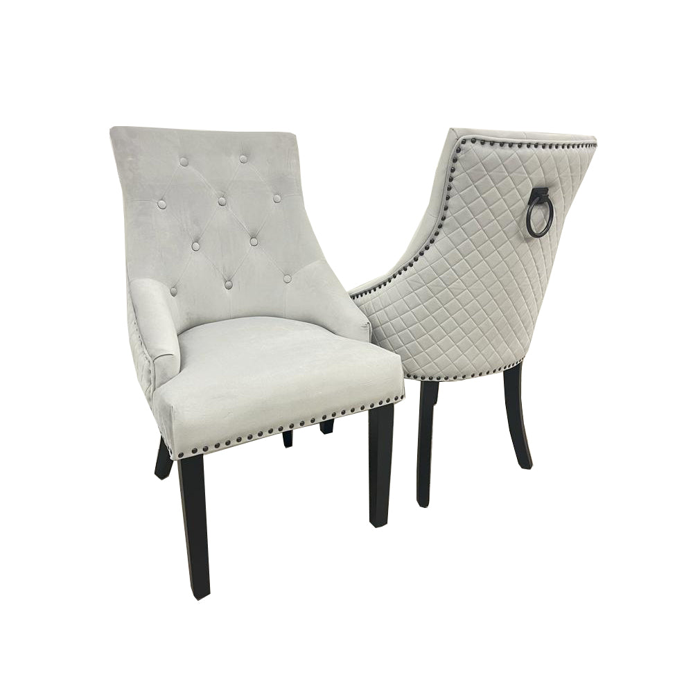 Promo Bentley Black Leg Dining Chair