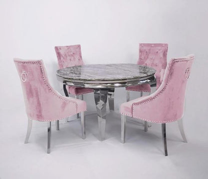 Round Luna Dining Set | Duke Chairs