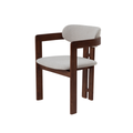 ALUXO Clara Walnut Dining Chair