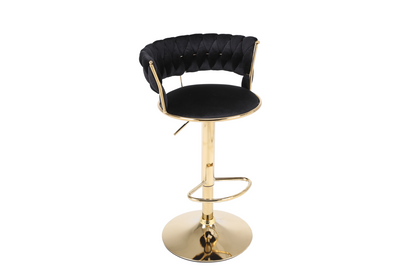Black & Gold Bar Stool