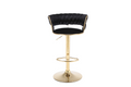 Black & Gold Bar Stool