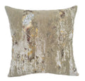 Gold Flock & Foil Cushion