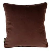 Bronze Foil Splash Choc Cushion