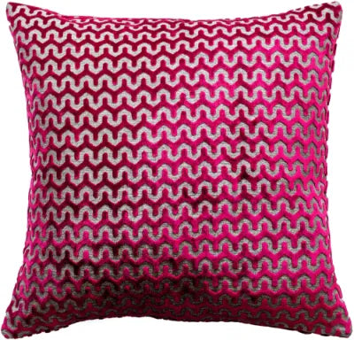Wave Fuschia Cushion