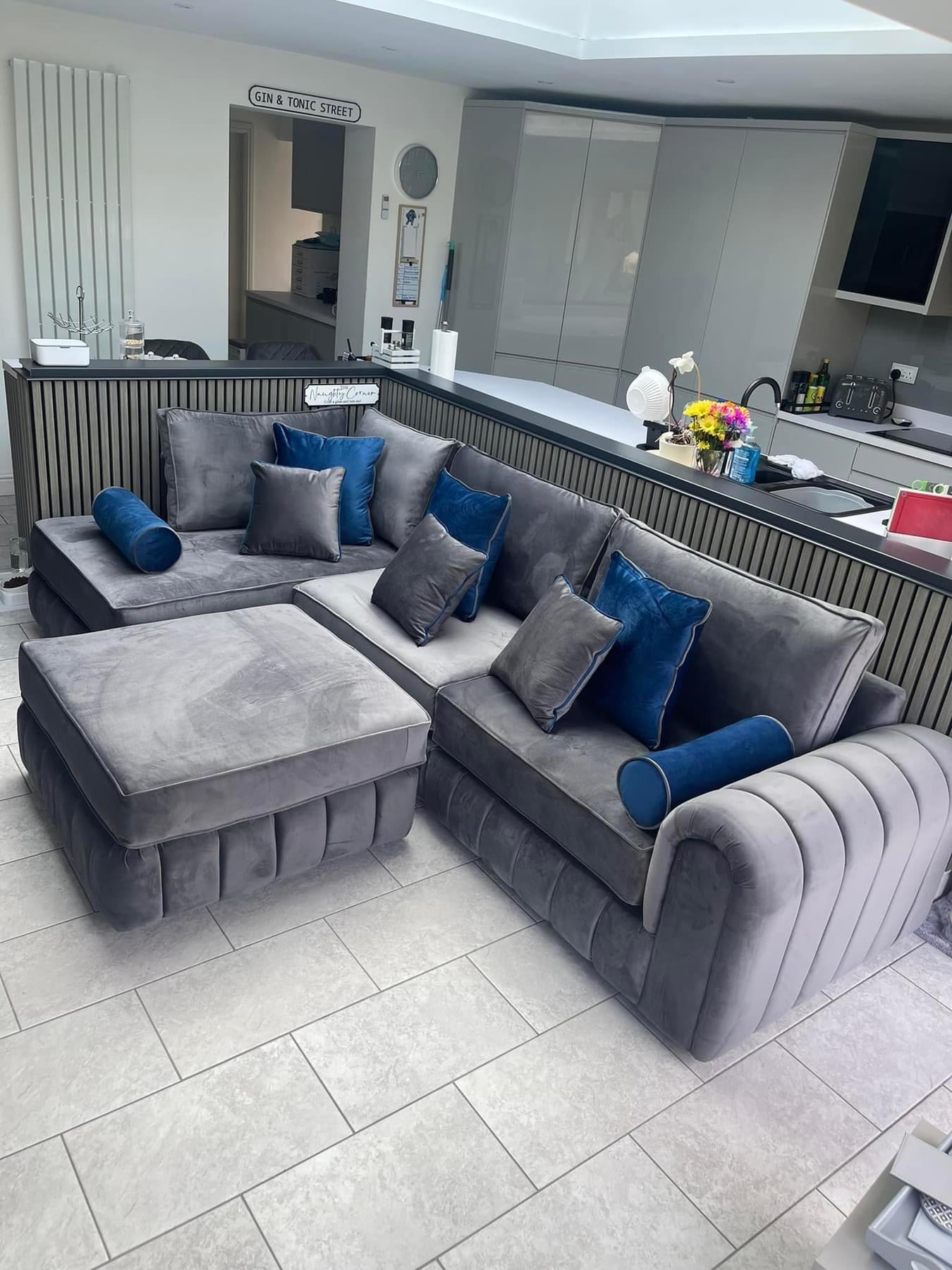 Imogen Open Chaise Sofa