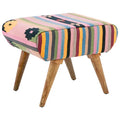 Multicolour Footstool