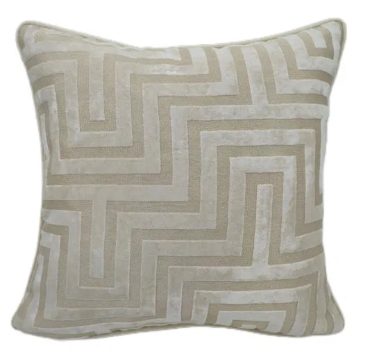 Ivory Maze Cushion