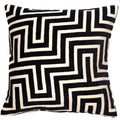 Black Maze Cushion