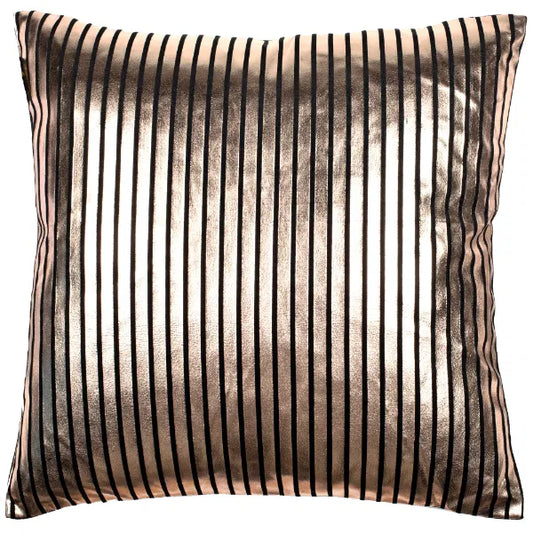 Striptease Gold & Black Cushion