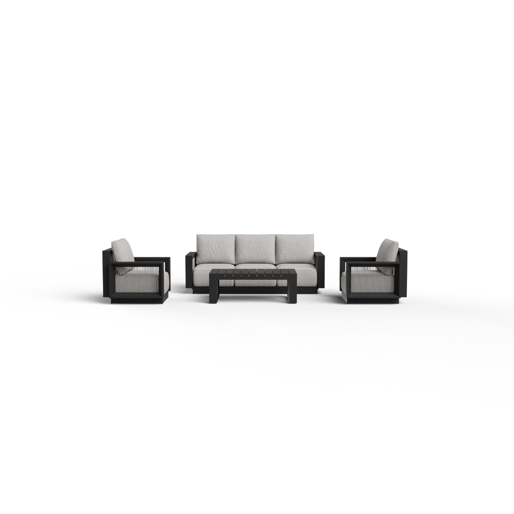 Ikos Outdoor Lounge Set onyx sofa cut out image