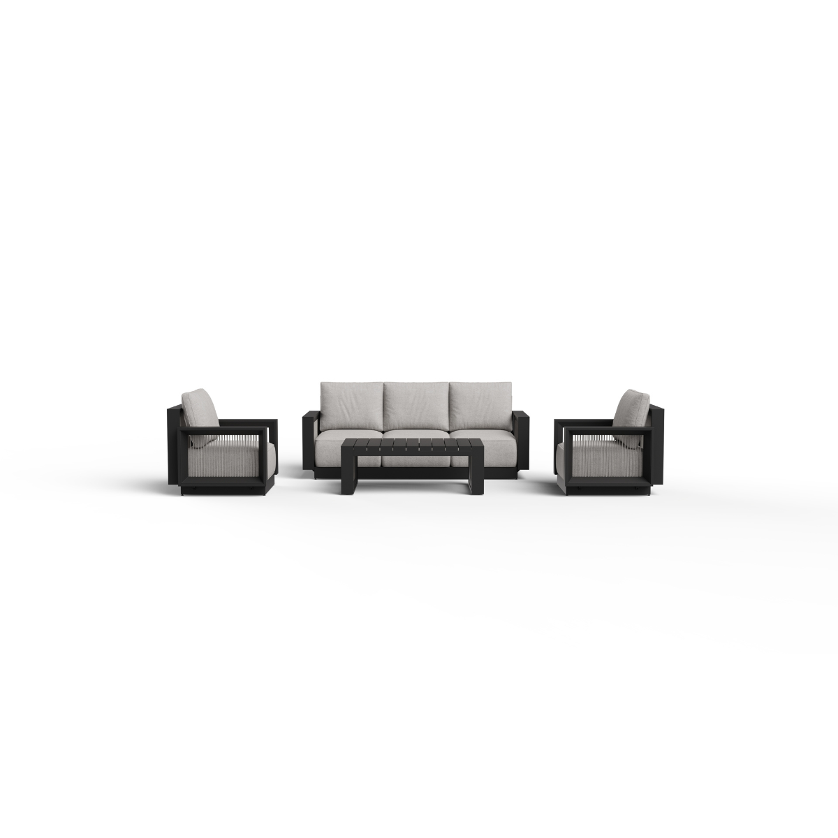 Ikos Outdoor Lounge Set onyx sofa cut out image