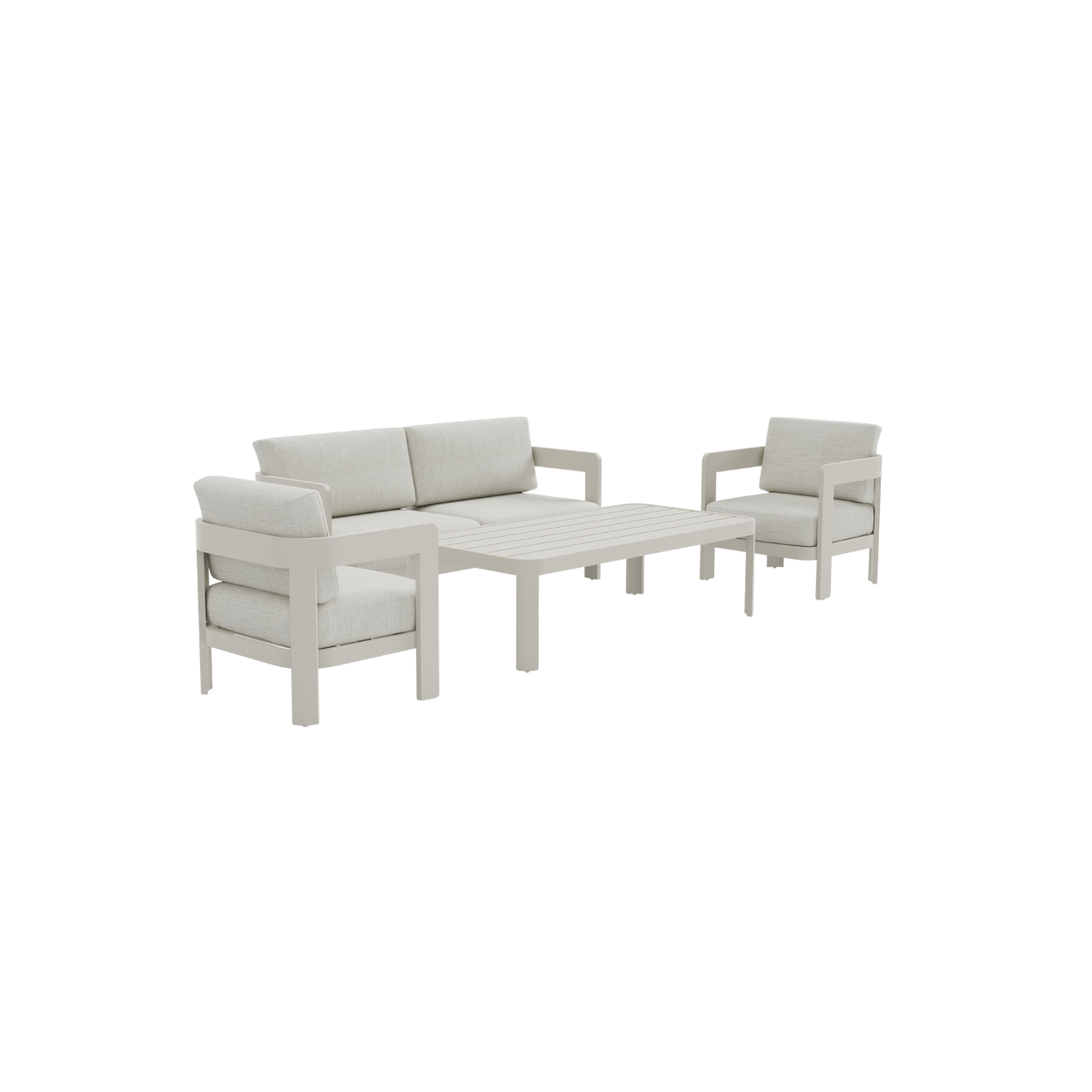 Sofia Outdoor Range 4 Seater Lounge Set full cut out image