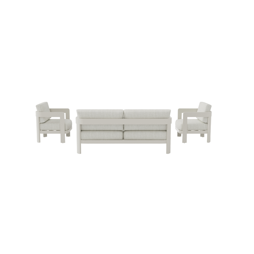 Sofia Outdoor Range 4 Seater Lounge Set coffee table cut out image