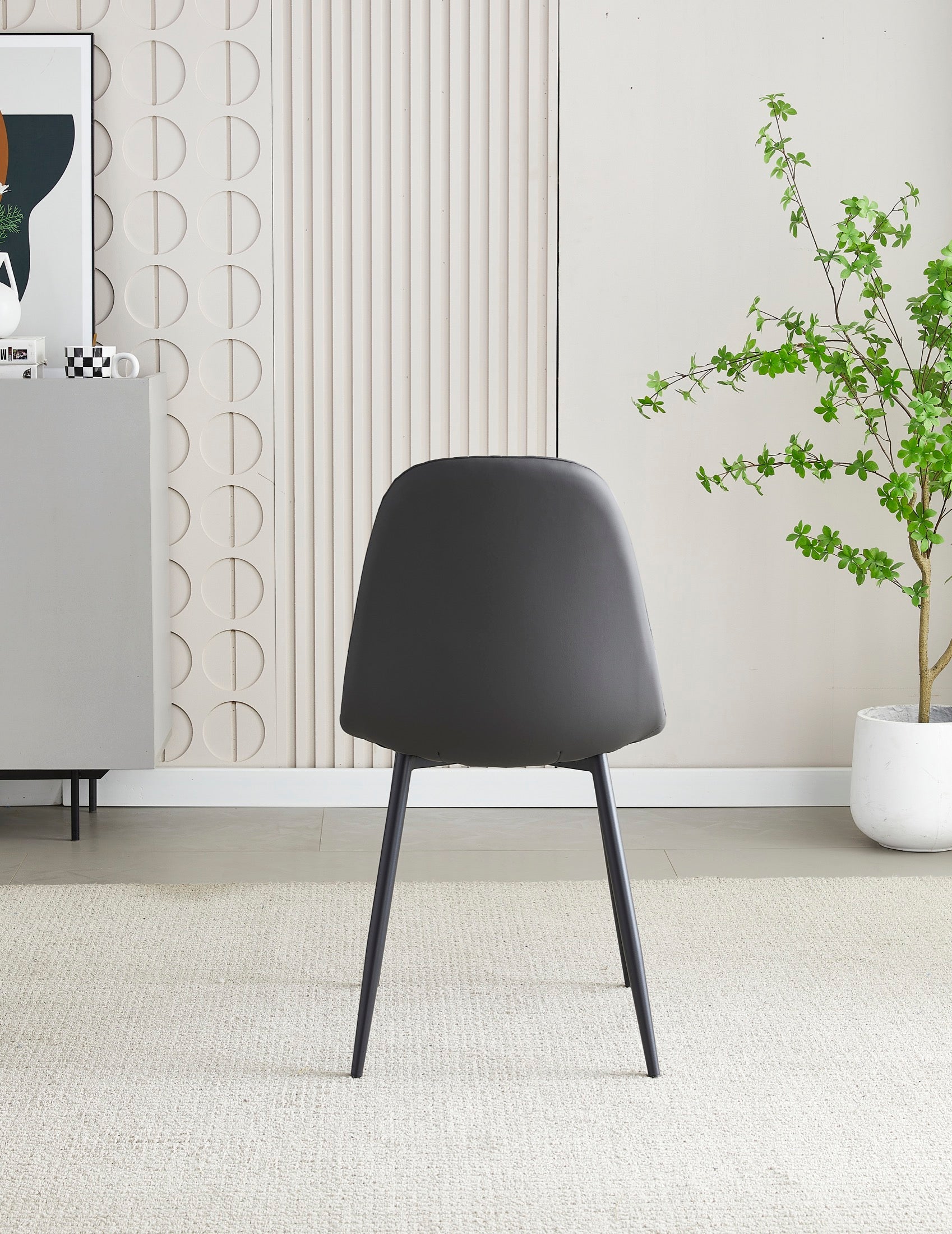 Boston grey dining chair