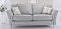 Carrington fabric sofa range in neutral living room setting