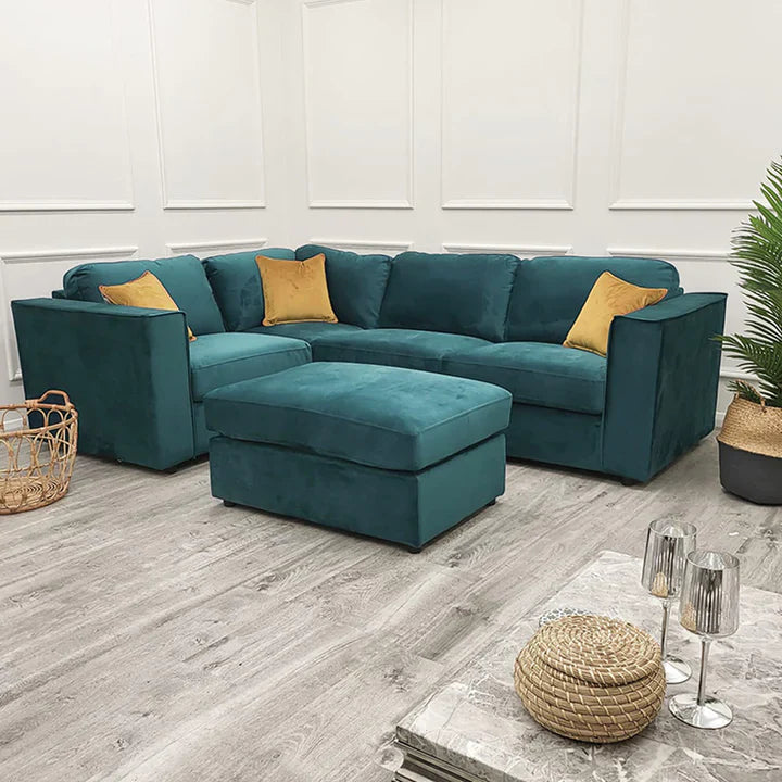 Hudson 4 Piece Corner Modular Sofa