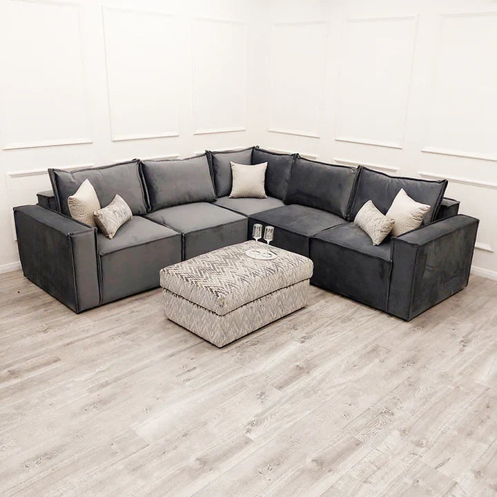 Claridge 5 Piece Corner Modular Sofa