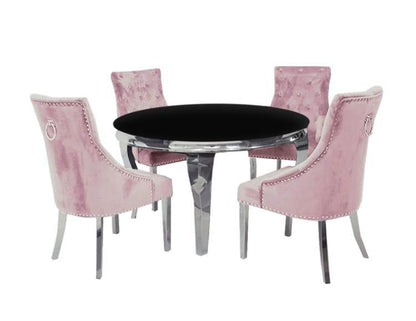 Round Luna Dining Set | Duke Chairs
