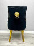 Majestic velvet dining chair